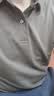 十如仕polo衫男【汗无痕】高端短袖t恤透气春夏季透气易打理 P01 咖啡色 L 实拍图