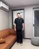 举风怪兽实验室柳叶弯刀牛仔裤男款胖子大码腿粗屁股大直筒微喇叭裤子 黑色 【高品质】 4XL 建议180-200斤收藏加购优先 实拍图