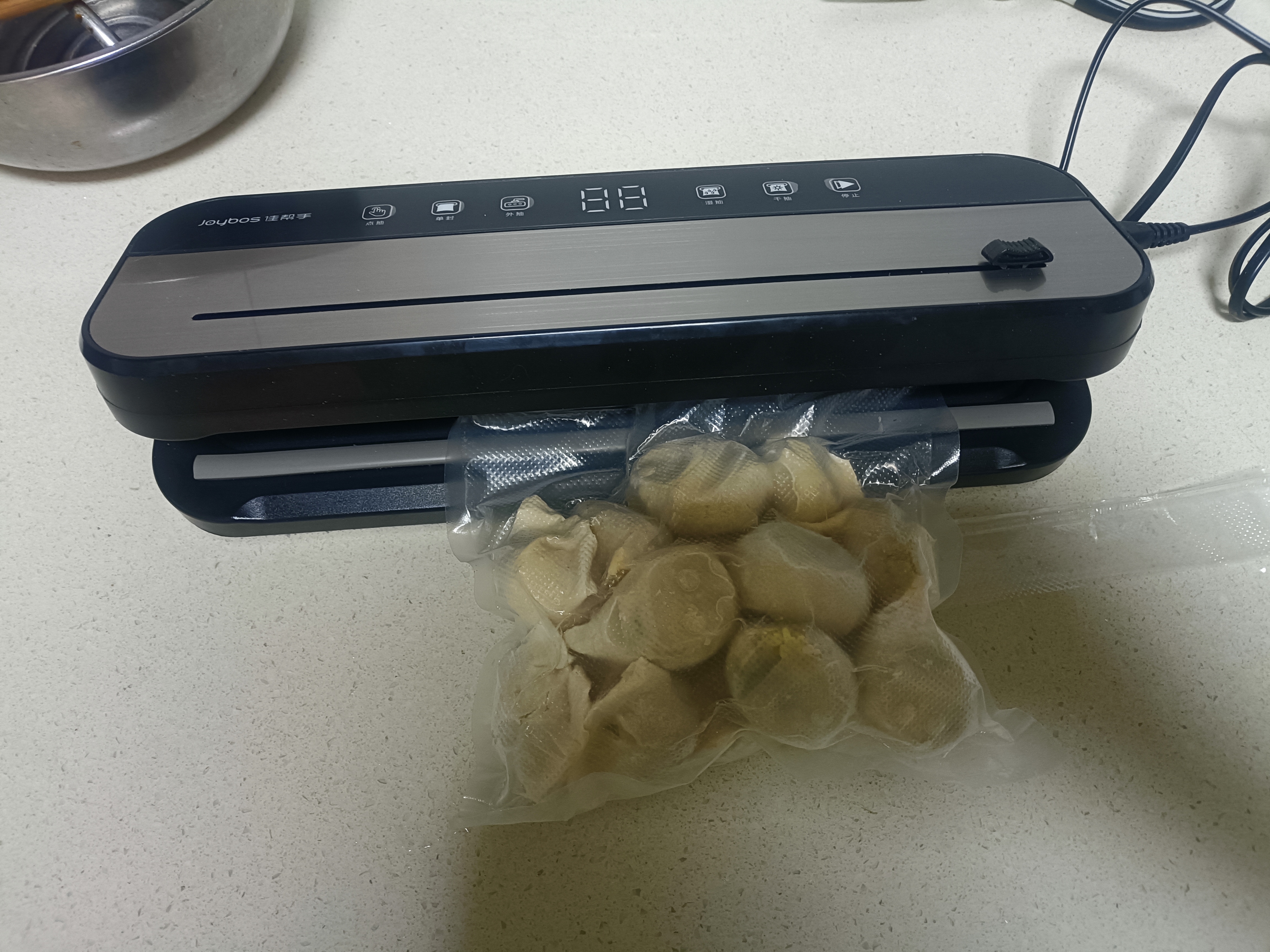 佳帮手真空封口机全自动食品抽真空包装机大吸力食品腊肠肉保鲜食品塑封机 实拍图