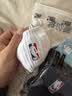 NBA袜子男士运动袜夏季抗菌防臭消臭吸汗无骨棉袜跑步中筒袜3双 实拍图