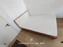 京东京造家居奶酪实木儿童床套装 现代卧室软包床头 小户型床+床垫1.5M 实拍图