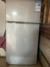 新飞冰箱小型租房用 一级能效冷 藏冷冻两用1-2人家用小冰箱 出租房双门电冰箱办公室两门 26年升级 76A一级能效【保鲜盒款】银 实拍图