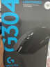 罗技（G）G304/G304X 无线电竞游戏鼠标 轻质便携 FPS 打瓦 三角洲 无畏契约外设必备 吃鸡 CS2 G304黑色 实拍图