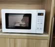 美的（Midea）变频小清新微波炉 液晶屏幕 磨砂面板 小型20L家用 匠心工艺一级能效（PM2002） 实拍图