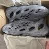 阿迪达斯 yeezyfoam水泥灰椰子运动洞洞鞋IE4931 UK12 47 实拍图
