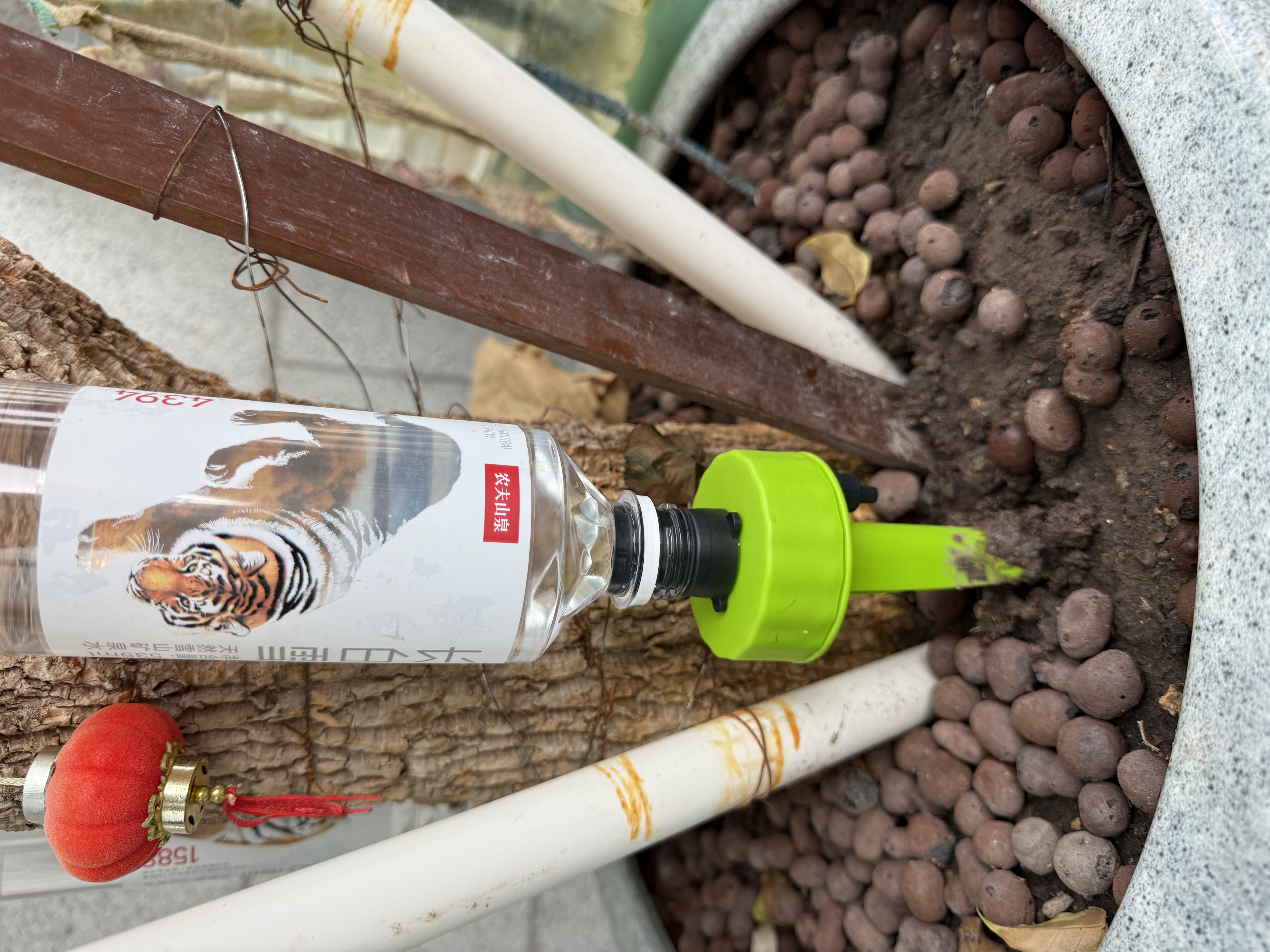 史丹利自动浇水器浇花神器花盆定时植物懒人用绿植花卉家用滴水器2个装 实拍图
