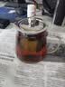 暮云泡茶壶加厚玻璃茶壶大容量办公室茶具养生高硼硅耐高温 450ml 实拍图