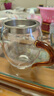 京红运真裸价·玻璃公道杯带过滤加厚耐热分茶器茶漏茶道杯茶海茶具配件 实拍图