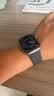 Apple/苹果 Watch S11 智能手表GPS款46毫米深空灰色铝金属表壳黑色运动型表带M/L MEVP4CH/B 实拍图