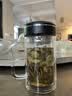 苏泊尔（SUPOR）双层玻璃杯男家用茶水分离杯商务高档把手杯办公泡茶水杯 实拍图