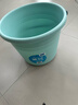茶花 提水桶加厚14.4L塑料桶泡脚桶洗脚桶洗衣洗车储水桶洗拖把桶* 实拍图