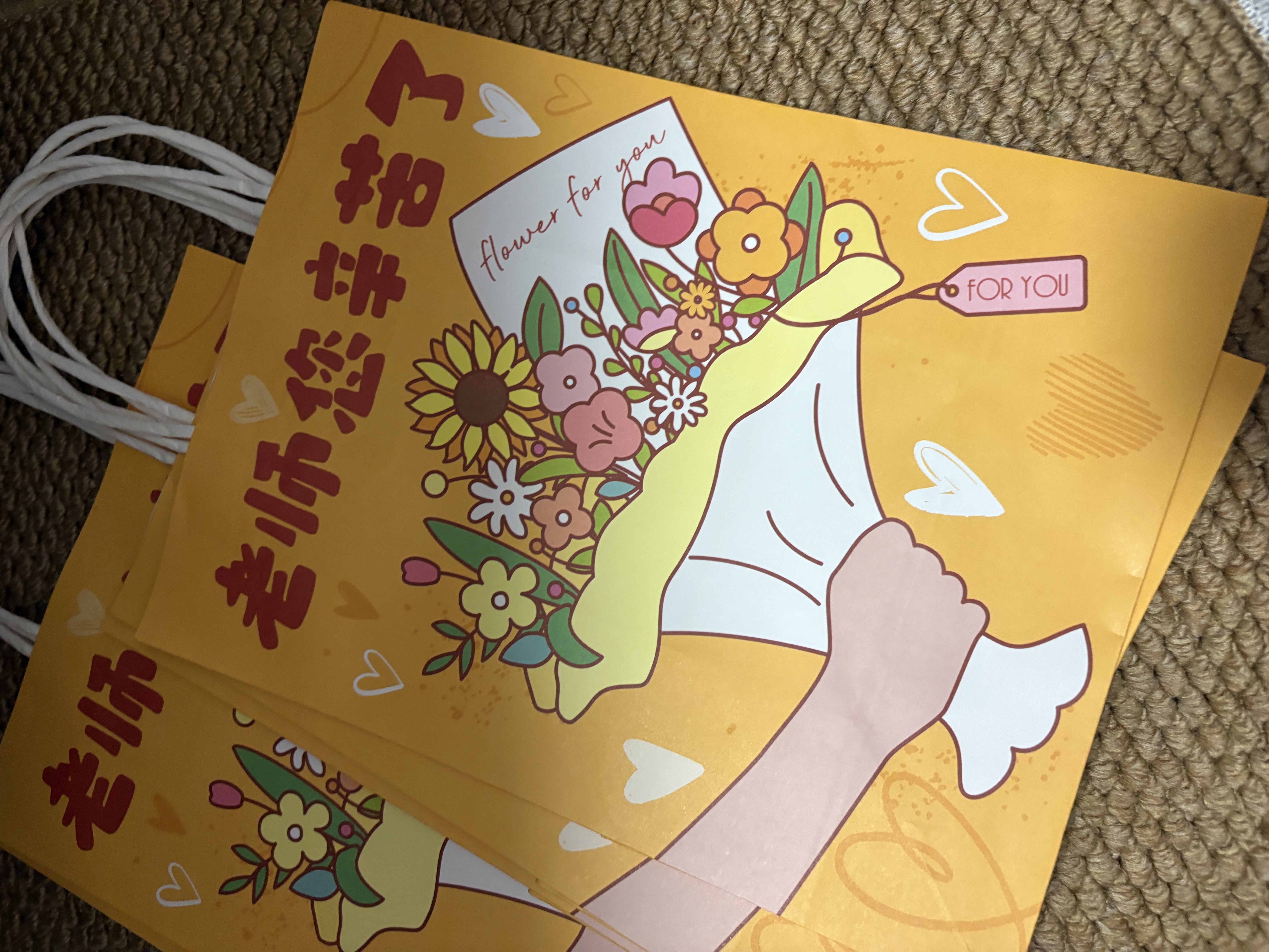 巧心师教师节礼品袋5个大号手提袋教师节礼物润喉糖包装袋伴手礼 实拍图
