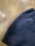 优衣库麻混纺舒适短裤女装485251 69 藏青色 M 实拍图