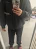 杰克·琼斯（JACK&JONES）男装冬季棉服内里加绒连帽口袋字母刺绣印花纯色外套225409038 E44黑砂色 L （180） 晒单实拍图