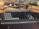 双飞燕（A4TECH）B980 107键 机械键盘 有线键盘游戏机械键盘游戏电竞专用 光轴键盘 血手幽灵 光轴 外星球黑 有线 实拍图