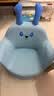 lamami 儿童宝宝小孩阅读学坐沙发凳椅花生桌学习书桌椅卡通高弹海绵701 鹿蓝蓝大号-推荐3-12岁-单沙发 海绵 51cm 实拍图