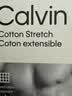Calvin Klein内衣男士三条装ck低腰舒适棉质透气贴身防夹臀四角裤平角内裤男 U2664O5H1-太空黑/浅灰色/天空蓝 L 实拍图