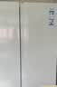 海尔（Haier）冰箱620升双开门对开门冰箱风冷无霜一级能效双变频家用大容量白色电冰箱以旧换新 冰雪白+一级双变频+黑金净化抗菌+90°开门悬停 实拍图