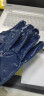 劳保手套丁腈浸胶加厚工业橡胶防水防滑防油耐油耐磨胶皮干活加油 1双价格 XL 实拍图