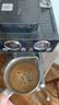 Sincespresso诗派索咖啡机半自动意式研磨一体机DIY家用打奶泡冷热双萃可视化压力表 双瞳显示冷热双萃【单机】-星空黑 实拍图