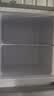 志高电冰箱双门家用节能冰箱出租屋冷藏冷冻环保迷你冰箱办公室公寓租房宿舍低噪电冰箱 【店铺推荐108L主流款】银色一级能效S198 实拍图