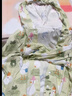 巴厘小猪防晒衣婴儿衣服夏季长袖男童上衣夏天女童开衫宝宝薄外套 荷塘小鸭【满天星提花布】 110 实拍图