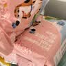COCOYO【整箱8包装】狗狗尿垫春日樱花消臭尿垫大型犬 加厚L码60cm*90cm 实拍图