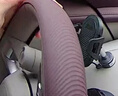 固特异（Goodyear）汽车方向盘套液态硅胶超薄防滑防尘防汗把套四季通用型原车紫色 实拍图