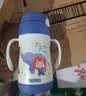 膳魔师（THERMOS）儿童吸管保温保冷水杯超轻316L不锈钢把手学生幼儿园婴儿上学TCKC 实拍图