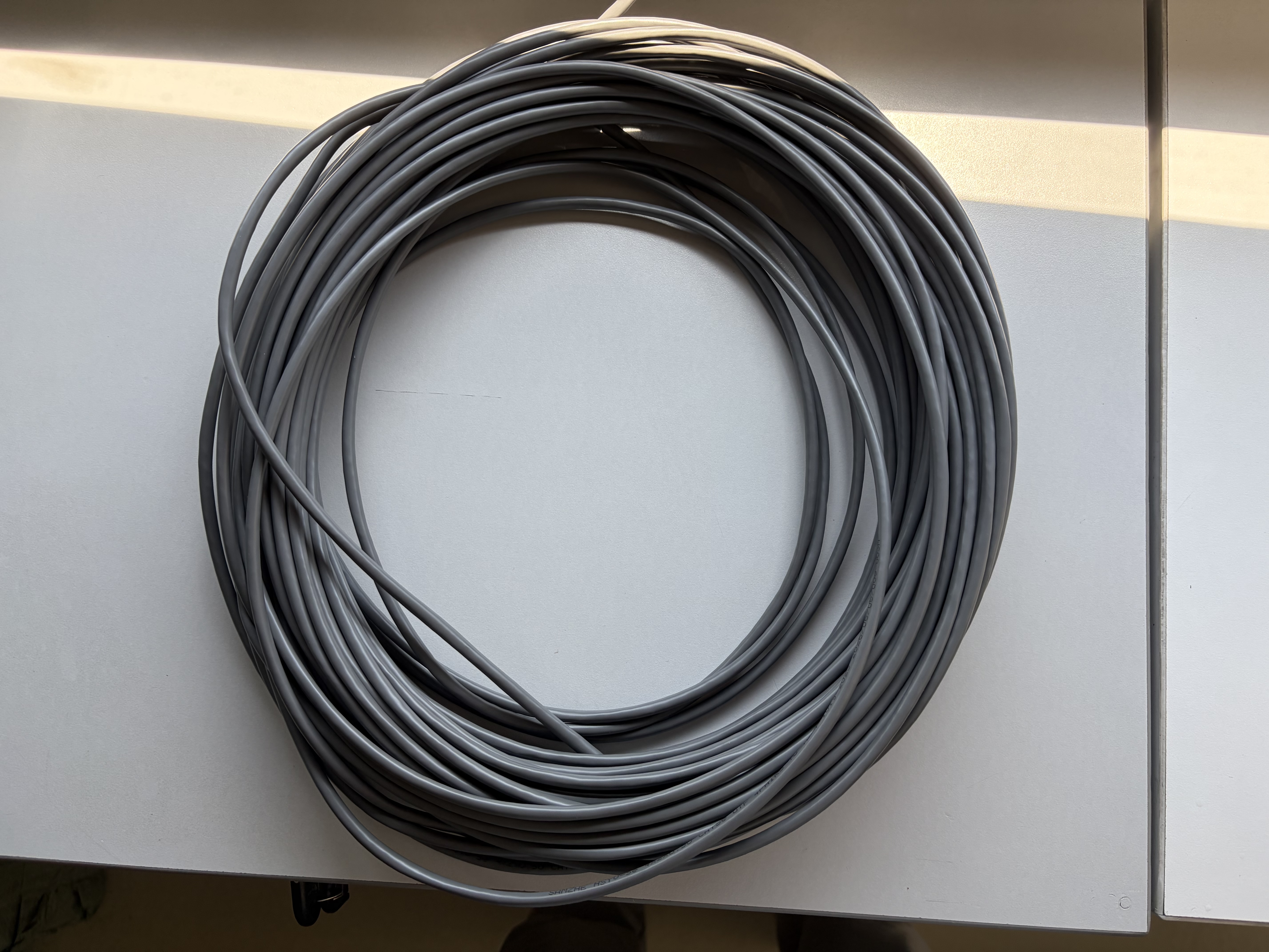 山泽超五类网线千兆【0.50±0.008mm纯铜芯】CAT5e非屏蔽箱线 工程家装网络监控POE布线200米 SZ-5200A 实拍图