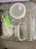 拜杰水桶手提式纯净水桶矿泉水桶饮水桶带龙头大容量自驾游户外储水桶 户外水桶20L【透明款+配件套装】 实拍图