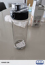 京东京造 运动水杯Tritan大容量运动水壶夏季学生塑料杯【防漏水】黑600ml 实拍图