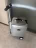 爱尔威（Airwheel）电动行李箱可骑行智能拉杆登机箱可坐可代步20英寸SL豪华版一银 实拍图