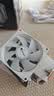 乔思伯（JONSBO）CR-1400EVO ARGB版白色款 CPU风冷散热器(镀镍4热管/主板同步/PWM/130mm高/多平台/附硅脂) 实拍图