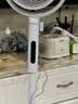 美的（Midea）【3D摇头】直流变频静音落地空气循环扇家用卧室净化换气扇语音遥控电风扇大风力一级能效GDJ24WYJ 实拍图