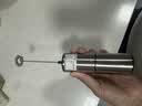 CLITON咖啡奶泡打发器电动咖啡打泡器搅拌棒搅拌器不锈钢打奶泡器打蛋器 实拍图