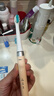 松下（Panasonic）原装替换牙刷头细小软刷毛 适用于EW-DM71 DM711 DM712 DM31电动牙刷刷头 WEW0972M（一大一小） 实拍图
