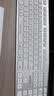 双飞燕（A4TECH）FX50 109键 有线键盘 薄膜轻音键盘电脑键盘mac键盘办公打字手感好飞时代 剪刀脚键盘 象牙白 有线 实拍图