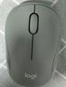 罗技（Logitech）M221 轻音鼠标 无线鼠标 办公鼠标 对称鼠标 带无线微型接收器 薄荷绿 实拍图