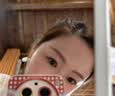 海昌中秋节美瞳日抛进口彩色隐形眼镜本命色10片小直径新雨茶褐375度 实拍图