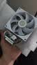 超频3（PCCOOLER）红海H4炫彩 白色CPU风冷散热器（4热管/PWM风扇/顶盖发光/支持12/13代1700/AM4/AM5/133mm高度） 实拍图
