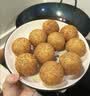 千味央厨香芋地瓜丸400g*2袋40个糯米芋头油炸小食炸货半成品早餐主食夜宵 实拍图