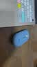 罗技（Logitech）PEBBLE 2.0 无线蓝牙鼠标 静音鼠标 办公鹅卵石便携 升级Pebble2代 蓝色 实拍图