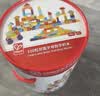 Hape(德国)儿童积木玩具木质100粒双面数字字母桶装节日礼物E8488 实拍图
