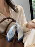上海故事100%桑蚕丝真丝丝巾女士小方巾披肩送妈妈送长辈礼物 实拍图
