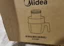 美的（Midea）【重磅新品】绞肉机家用电动0涂层迷你打蒜器宝宝辅食料理搅拌机触控彩屏4叶一体磁吸无孔刀S07FB 实拍图