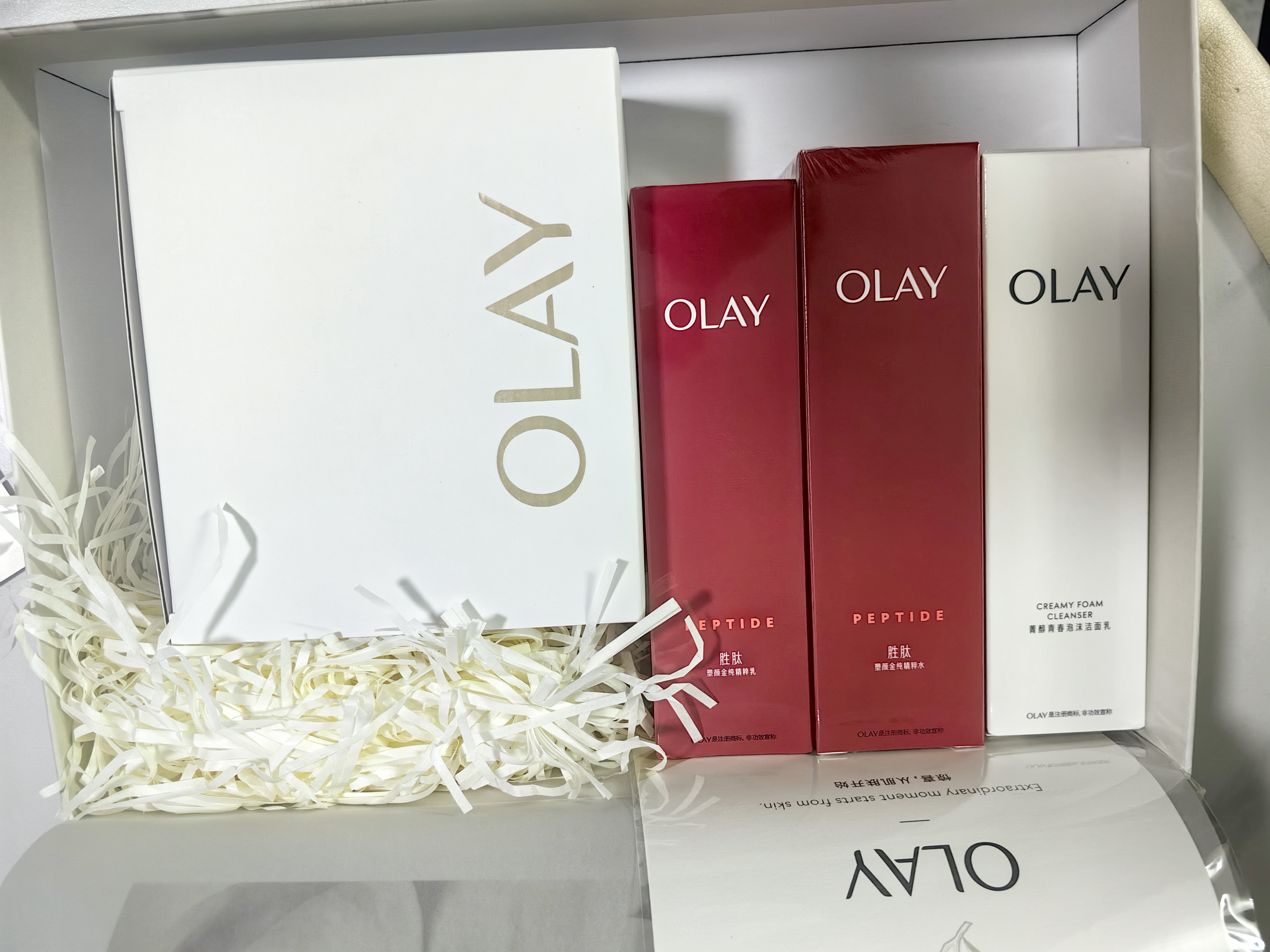 玉兰油（OLAY）大红瓶水乳液保湿抗皱紧致化妆品护肤品套装礼盒七夕情人节礼物女 实拍图