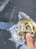 良品铺子全麦黑麦坚果车轮面包500g（抹茶味）早餐吐司欧包代餐 实拍图
