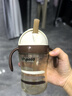 世喜儿童直饮吸管杯奶瓶吸管嘴PPSU牛奶杯喝奶喝水1-3-6岁幼儿园水杯 实拍图
