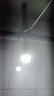 欧普照明（OPPLE）LED插电灯泡E27螺口灯泡大功率光源【12w-超白光6500K】1只装+二插5米灯线 实拍图